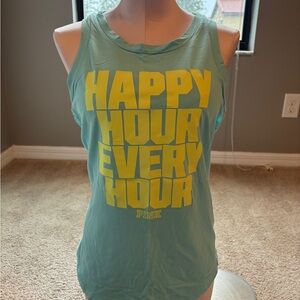 PINK spring break tank top